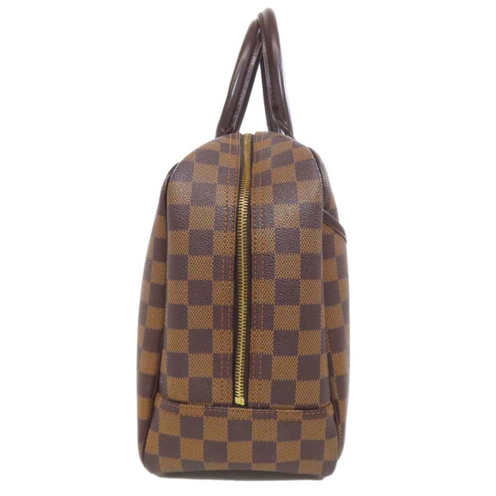 LOUIS VUITTON Brown Damier Canvas Deauville Tote Bag - Picture 3 of 11